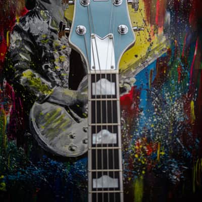2023 Gretsch G6136T-140 140th Anniversary Double Platinum Falcon (DEMO VIDEO) image 4