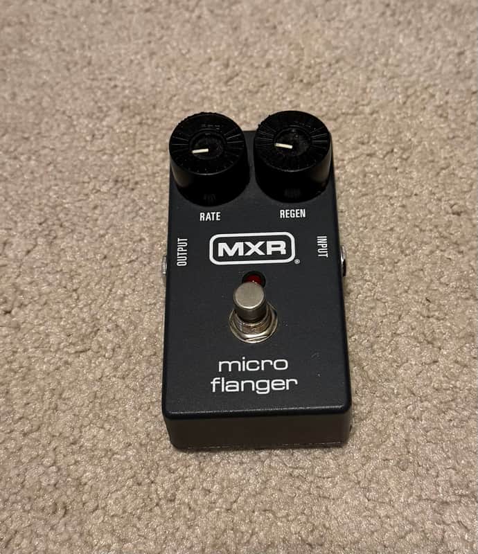 MXR M152 Micro Flanger 2005 - Present - Black image 1
