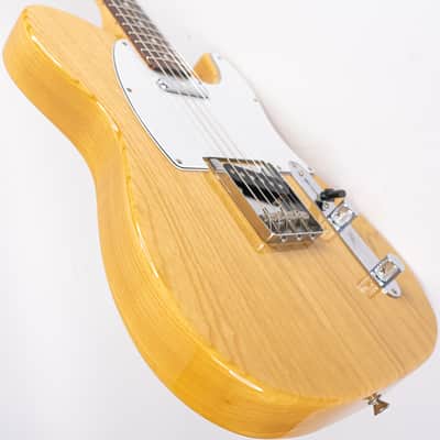 2012 MIJ Fender Telecaster Natural w/ 3-Saddle Bridge, Padded Gigbag image 4