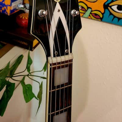 Vintage Kent Hollowbody Early 70's Sunburst - All Original image 6