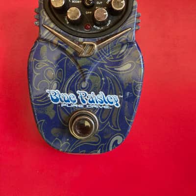 Danelectro Blue Paisley Pure Drive Overdrive 2000s - Blue paisley