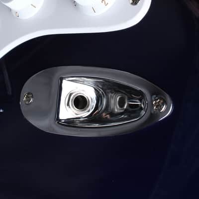 Fender® Squier Affinity SSS Stratocaster Electric Guitar Midnight Blue Strat image 4