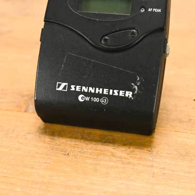 Sennheiser ew 100 G3 Bodypack Wireless System - A Range NO POWER SUPPLY CG01YQP image 11