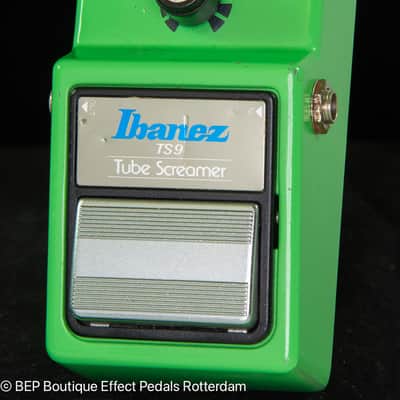 Ibanez TS-9 Tube Screamer early 90's s/n 208365 with TA45558P op amp made in Japan image 5