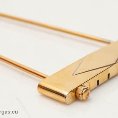 Original 60's Gibson Diamond Trapeze Tailpiece Gold - ES-345, ES-355, Etc image 7