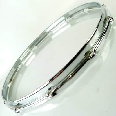 Slingerland 15"12-Lug 70s TDR-112 Snare Drum Batter Rim/Hoop Stick-Saver Vintage image 2