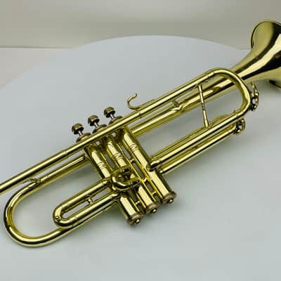 1951 Conn Pan American Trumpet - Raw Brass - EXCELLENT CONDITION image 6