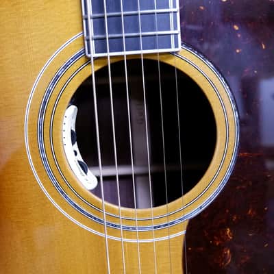 Guild USA D-55E Dreadnought - Antique Burst w/ Humidified Hard Case NAMM Display Guitar image 11