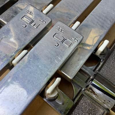 Sandner Lyra metal xylophone glockenspiel Bells LYRA Sandner made in Germany image 6