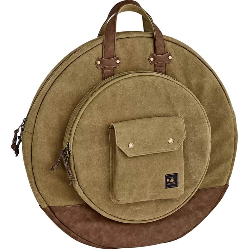 Meinl Waxed Canvas Collection Cymbal Bag 22" Vintage Khaki image 1