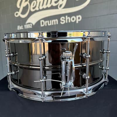 Ludwig LB417T Black Beauty 6.5x14" Snare Drum with Tube Lugs (Rm4) image 3