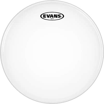 Evans SB14MHW Hybrid White Marching Snare Drum Head - 14"