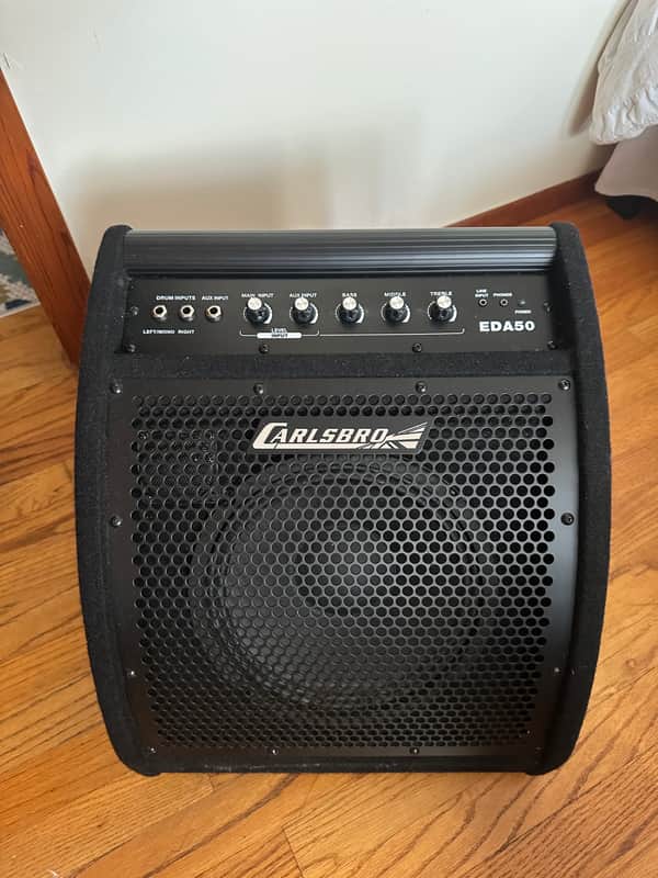 EDA50 Electronic Drum Amplifier – 2-Channel, 1x10", 50W – Like New image 1