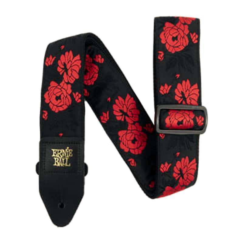 Ernie Ball Ernie Ball Strap Tango Rose Jacquard Tango Rose
