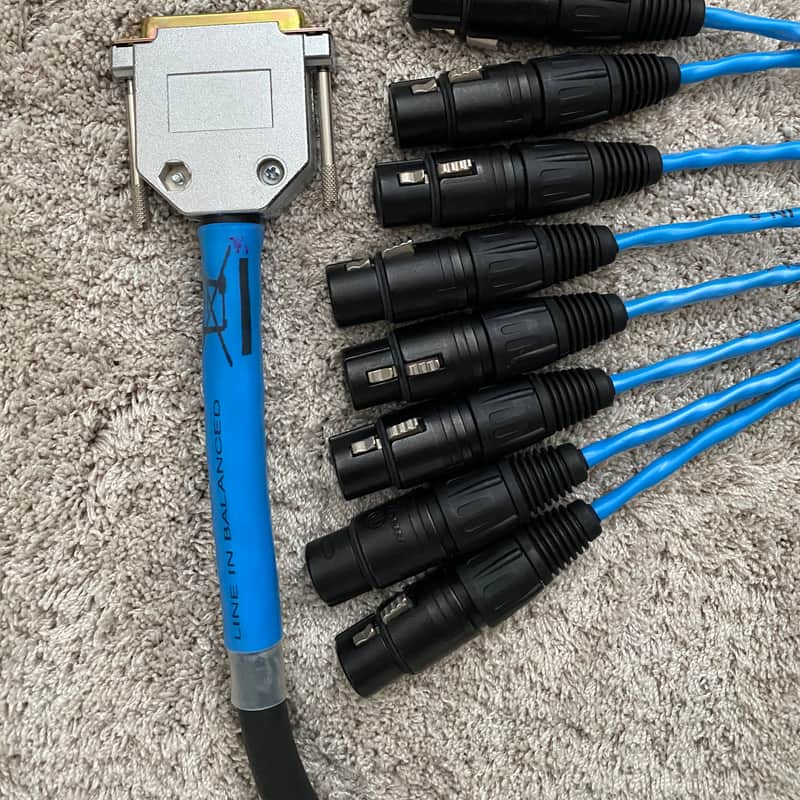 2010 s Avid Digidesign digital cable Blue