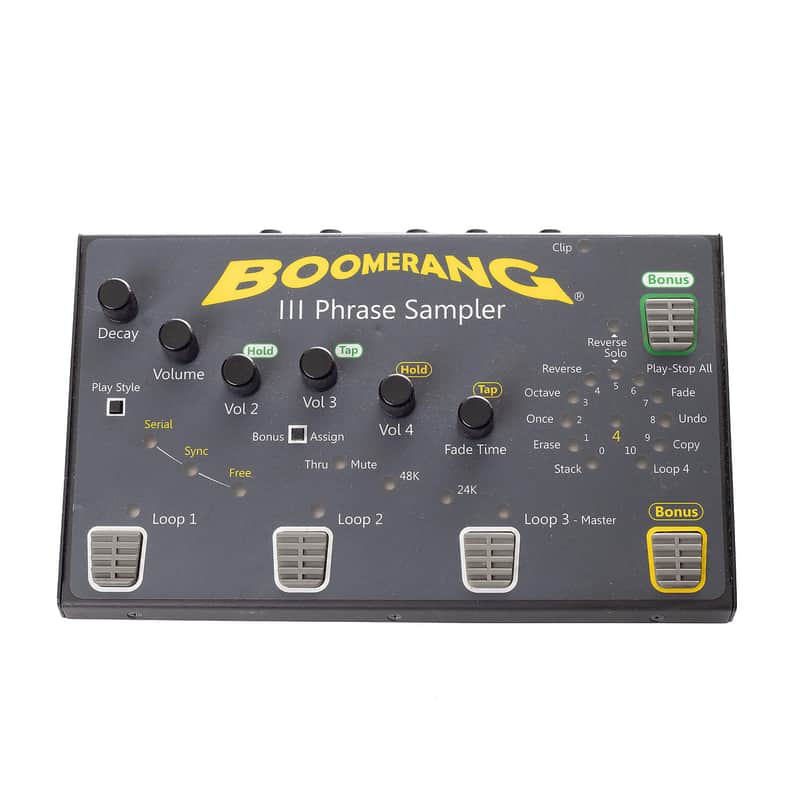 Boomerang III Phrase Sampler | Reverb