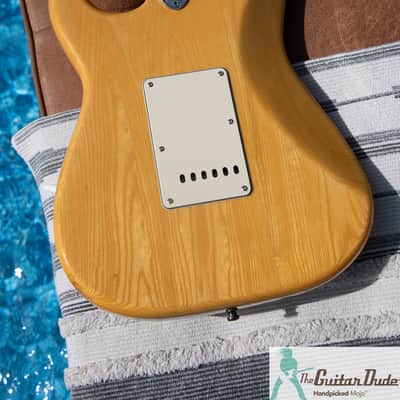 1980's E Serial - Fender ST72-55 '72 Stratocaster Reissue w Ash Body 1984-1987 (circa) MIJ (FujiGen) - Pro Set Up w Perfect Frets/Action/Intonation! image 8