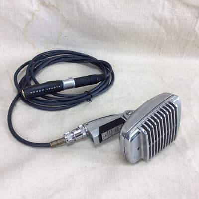 Vintage Shure Model 51 Sonodyne Dynamic Microphone Circa 1960's Vintage Style Elvis Mic with Cable image 1