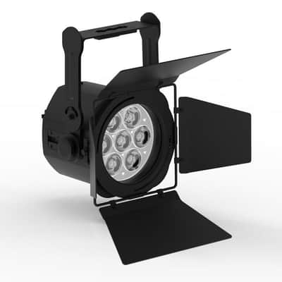 American DJ ElectraPix Par 7 RGBAL+UV LED IP65 Wireless DMX Outdoor Par Light image 9