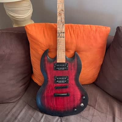 Guitare type SG luthier HVG image 2