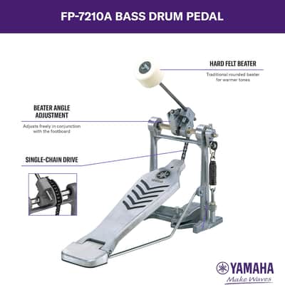 Yamaha FP-7210A Single Foot Pedal with Single Chain Drive - Brand New image 3
