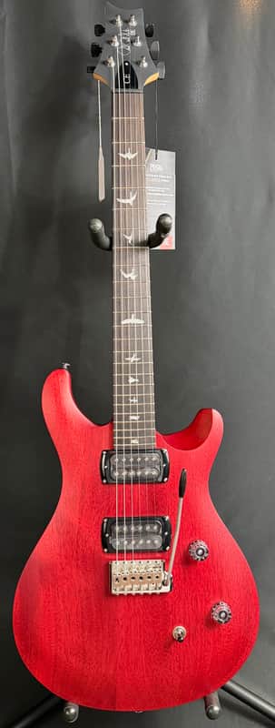 PRS SE CE 24 Standard Satin Electric Guitar Vintage Cherry w/ Gig Bag image 1