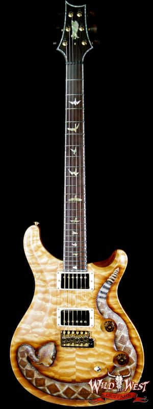 PRS Private Stock Wild West Exclusive Custom 24 Snake LTD # 3 of 6 Hand Carved Quilt Maple Top image 1