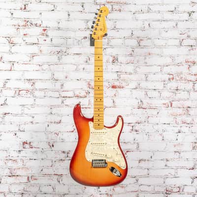 Fender - 2014 American Select Port Oford Cedar Stratocaster Electric Guitar - Sienna Sunburst - w/OHSC - x3893 - USED image 3