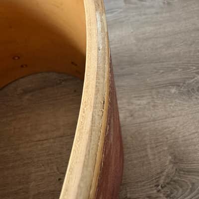 Ludwig 1970s 80s Era 6 Ply 16x16 Floor Tom Shell Project Shell image 13