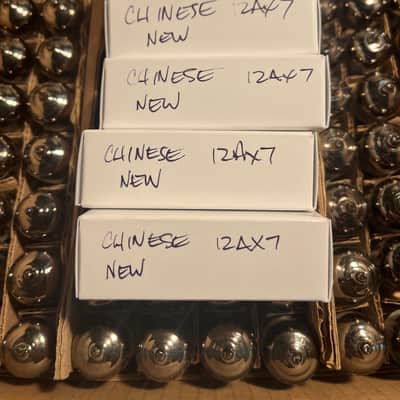 Brand New NOS Chinese 12AX7A / ECC83 / 7025 square foil getter - Shuguang 2000s - Fast Shipping! image 5