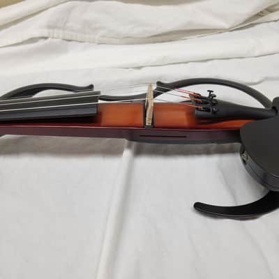 Yamaha Professional Silent Violin, model SV250 circa 2020, with used case image 3