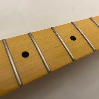 Warmoth Quartersawn Maple Stratocaster Neck with Gotoh Magnum Tuners image 13
