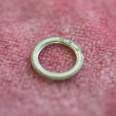 Vintage 1950's Gibson Les Paul Standard "thin" Switch Nut - 1952 1953 - Goldtop Burst image 1