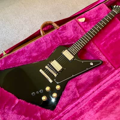 Gibson Explorer Custom Shop Guitar Roland GR-300 Synthesizer Ready 1985 Gloss Black Very Rare