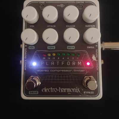 electro-harmonix PLATFORM ステレオコンプレッサー Amazon.com: Electro-Harmonix Platform Compressor & Limiter Pedal