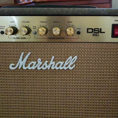 Marshall DSL5CCW Country Western Limited Edition 2-Channel 5-Watt 1x10" Guitar Combo 2012 - 2017 - Black image 2
