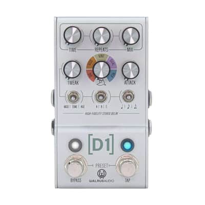 Walrus Audio Mako Series D1 High Fidelity Stereo Delay Version 2 *Free Shipping in the USA* image 1