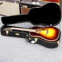 2023 Fender PD-220E Paramount Series Dreadnought Acoustic-Electric Guitar! Vintage Sunburst! VERY NICE!!!