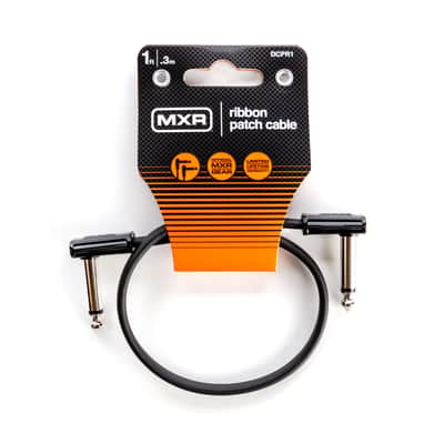 MXR DCPR1 Right Angle Pedalboard Ribbon Patch Cable - Single Cable image 1