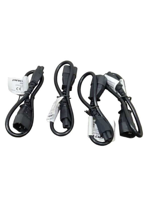 PRO-ELEC C5 Socket TO C14 Adapter Set OF-4 - Reliable Power Conversion - Excellent image 1