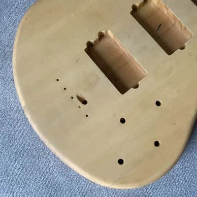 Basswood 4 String Bass Solid Body DIY Project image 2