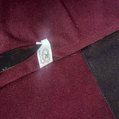 ESP TKL Guitar Gig Bag, Black w/ Burgundy Interior image 7