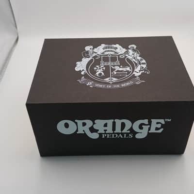 Orange Kongpressor Analog Class A Compressor Pedal 2010s - Blue/Orange Graphic image 6