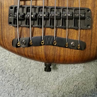 Warwick Thumb Bass Bolt On 6 String Electric Bass 2007 - Natural image 9