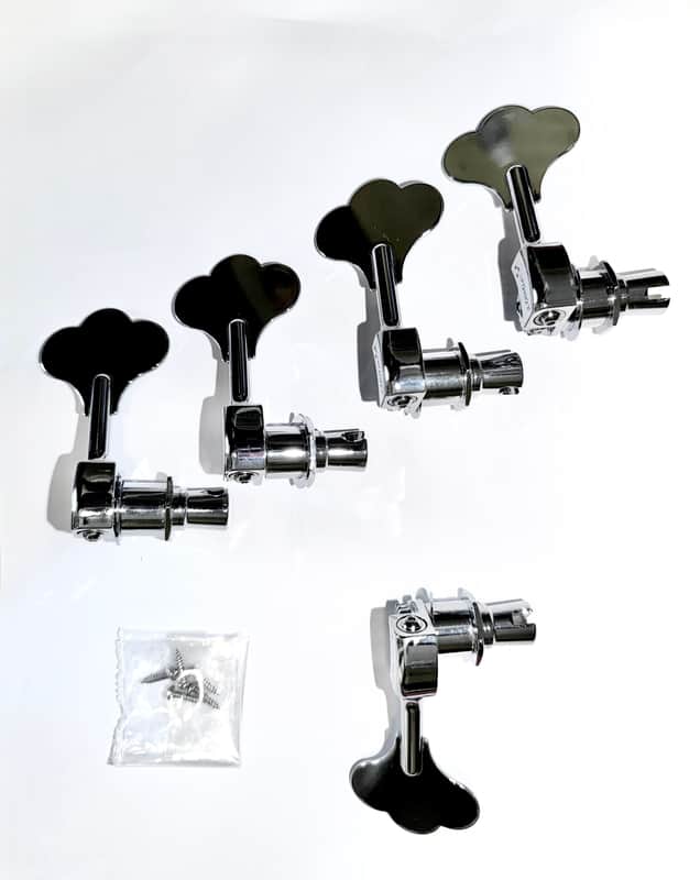 Hipshot Ultralite Tuners-Chrome image 1