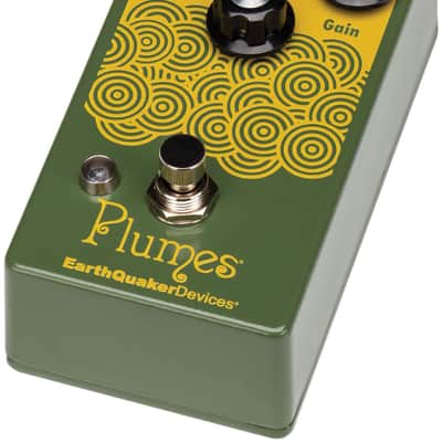 EarthQuaker Devices Plumes Small Signal Shredder Overdrive Guitar Effects Pedal image 3