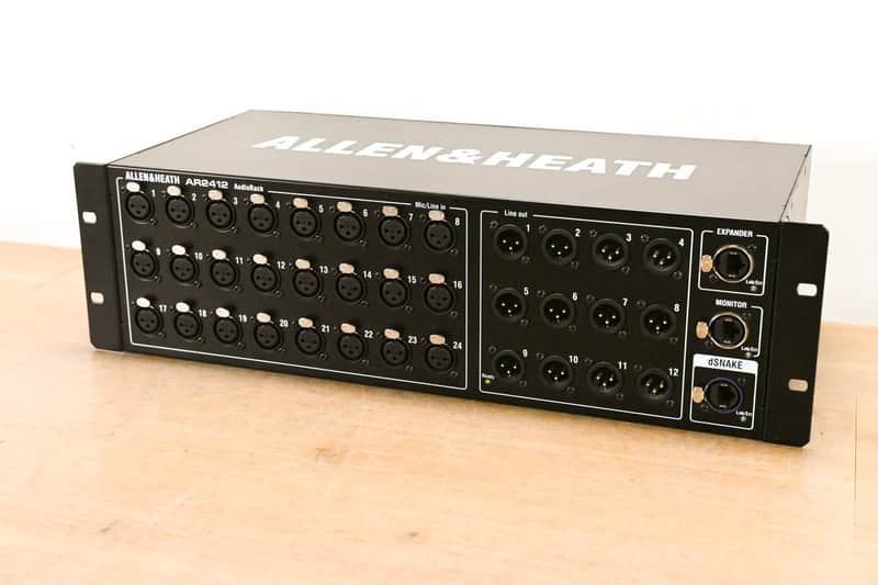 Allen & Heath AR2412 24x12 AudioRack for Qu, Avantis, and SQ Mixers CG015RY image 1