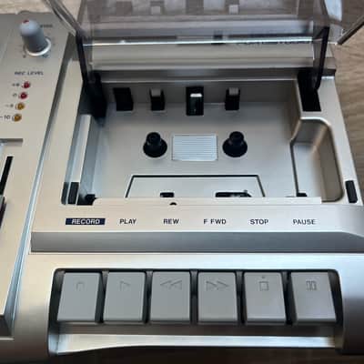 TASCAM MF-P01 Portastudio Multitrack Cassette Recorder - Silver (very good condition with original packaging, manual and AC adaptor) image 7