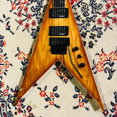 2004 B.C. Rich Exotic Pro JR V - Spalted Maple w/ SKB Flight Case image 2