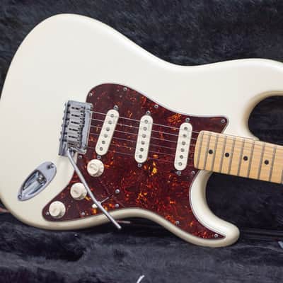 2013 Fender USA American Deluxe Stratocaster Neck - in Olympic Pearl White image 16